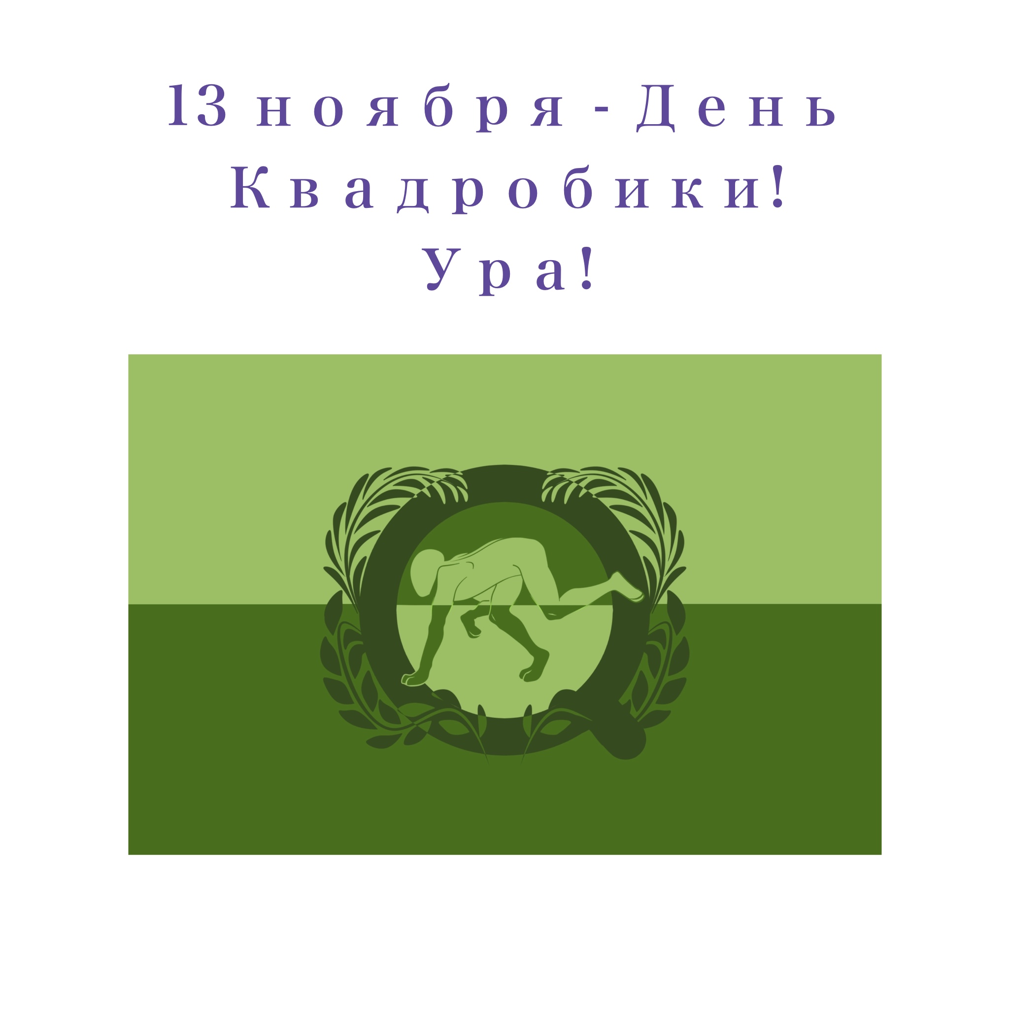 13 ноября - День Квадробики!